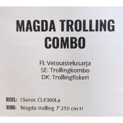 Okuma Magda Trolling COMBO